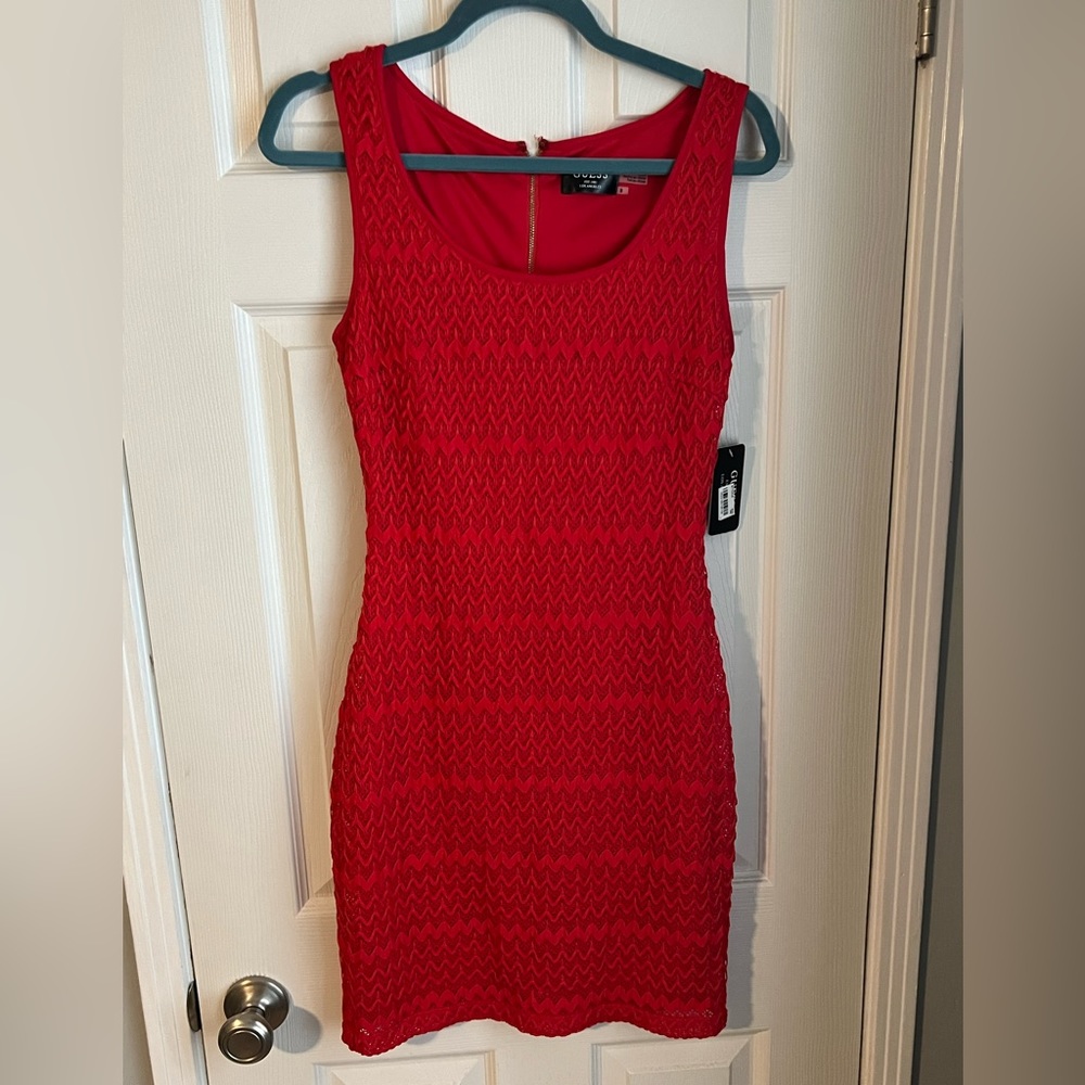 Short Red Dress by Guess
